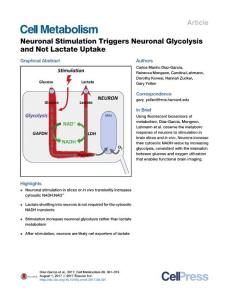 Cell-Metabolism_2017_Neuronal-Stimulation-Triggers-Neuronal-Glycolysis-and-Not-Lactate-Uptake
