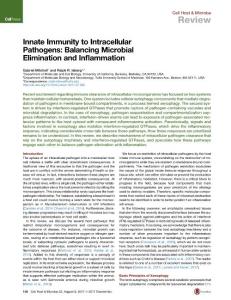 Cell-Host-Microbe_2017_Innate-Immunity-to-Intracellular-Pathogens-Balancing-Microbial-Elimination-and-Inflammation