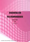 2017黑龙江地区质量管理主管职位薪酬报告.pdf