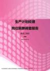 2017黑龙江地区生产计划经理职位薪酬报告.pdf