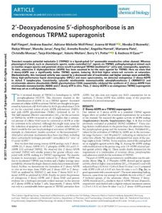 nchembio.2415-2′-Deoxyadenosine 5′-diphosphoribose is an endogenous TRPM2 superagonist