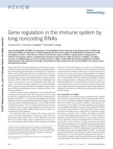 ni.3771-Gene regulation in the immune system by long noncoding RNAs
