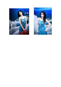 韩国第一美女车模林智慧[10000张图片]下载桔红色连衣裙篇