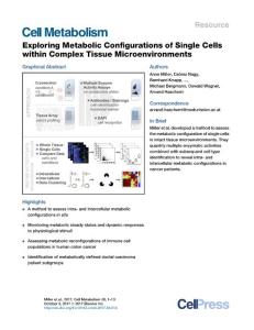 Cell-Metabolism_2017_Exploring-Metabolic-Configurations-of-Single-Cells-within-Complex-Tissue-Microenvironments