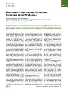 Cell-Stem-Cell_2017_Mitochondrial-Replacement-Techniques-Remaining-Ethical-Challenges
