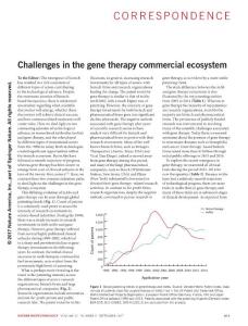 nbt.3931-Challenges in the gene therapy commercial ecosystem