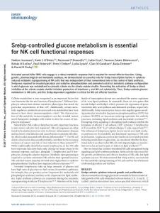 ni.3838-Srebp-controlled glucose metabolism is essential for NK cell functional responses