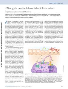 ni.3834-IFN-λ ´guts´ neutrophil-mediated inflammation