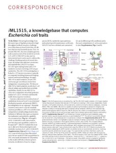 nbt.3956-iML1515, a knowledgebase that computes Escherichia coli traits
