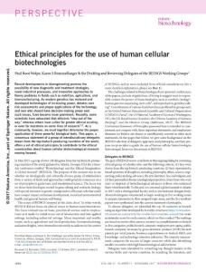 nbt.4007-Ethical principles for the use of human cellular biotechnologies