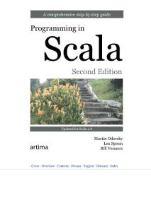 Programming in Scala, 2nd Edition 01