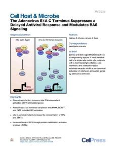 The-Adenovirus-E1A-C-Terminus-Suppresses-a-Delayed-Antivira_2017_Cell-Host--