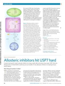 nchembio.2557-Drug development- Allosteric inhibitors hit USP7 hard