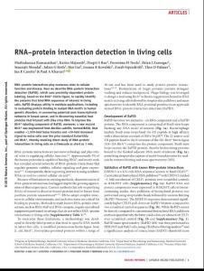 nmeth.4601-RNA–protein interaction detection in living cells