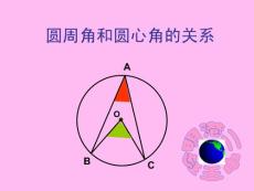 §3.3圆周角与圆心角的关系