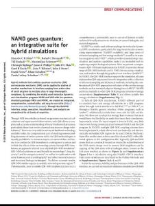 nmeth.4638-NAMD goes quantum- an integrative suite for hybrid simulations