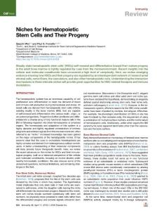 Niches-for-Hematopoietic-Stem-Cells-and-Their-Progeny_2018_Immunity