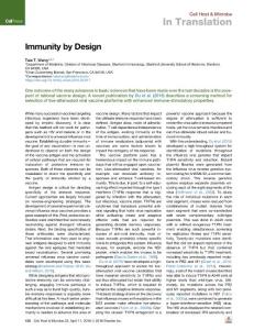 Immunity-by-Design_2018_Cell-Host---Microbe