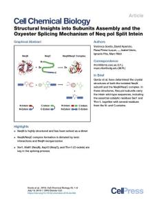 Structural-Insights-into-Subunits-Assembly-and-the-Oxyester_2018_Cell-Chemic