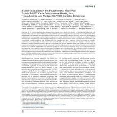 Bi-allelic-Mutations-in-the-Mitochondrial-Ribosomal-Prote_2018_The-American-