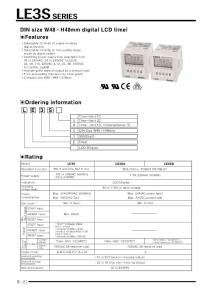 奥托尼克斯AUTONICS 数字定时器LE3S