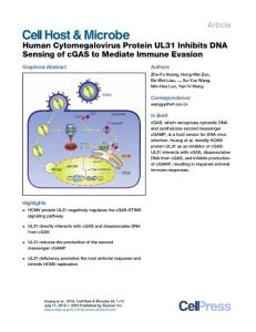 Human-Cytomegalovirus-Protein-UL31-Inhibits-DNA-Sensing-of_2018_Cell-Host---