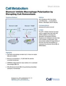 Etomoxir-Inhibits-Macrophage-Polarization-by-Disrupting-Co_2018_Cell-Metabol