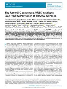nchembio.2018-The Jumonji-C oxygenase JMJD7 catalyzes (3S)-lysyl hydroxylation of TRAFAC GTPases