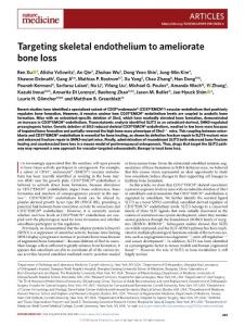 nm.2018-Targeting skeletal endothelium to ameliorate bone loss