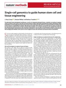 nmeth.2018-Single-cell genomics to guide human stem cell and tissue engineering
