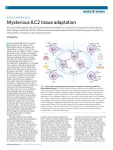 ni.2018-Mysterious ILC2 tissue adaptation