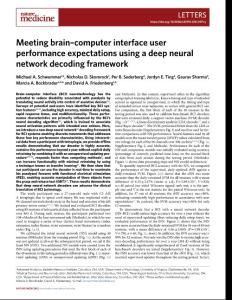 nm.2018-Meeting brain–computer interface user performance expectations using a deep neural network decoding framework