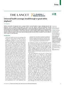 Universal-health-coverage--breakthrough-or-great-white-elepha_2018_The-Lance