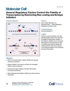 General-Regulatory-Factors-Control-the-Fidelity-of-Transcriptio_2018_Molecul