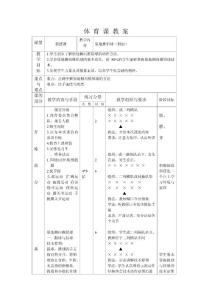 原地推铅球  体育优秀教案能手教学设计说课案例