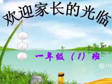一年级下学期家长会班主任发言稿PPT