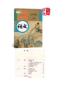 部编统编人教版初中七年级下册语文同步练习和单元期中期末测试（全册）