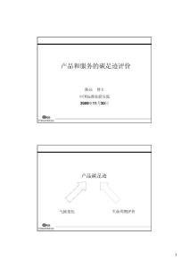 PAS 2050 产品和服务的碳足迹评价