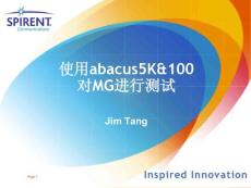 test MG with abacus5K&abacus100