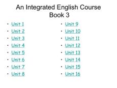 大学综合英语教程PPT课件（3-4册）