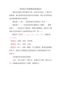 进攻级别