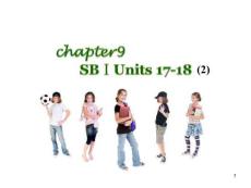 2012学海导航高中英语一轮总复习  Chapter 9 SBⅠUnits 17～18(2)