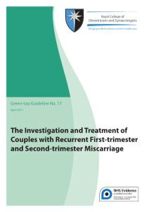 recurrent miscarriage