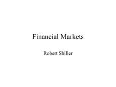 Financial Markets Lecture1-3