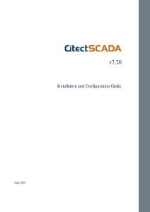 CitectSCADA Installation Guide