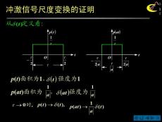 信号与系统(北邮课件)冲激信号尺度变换的证明