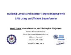 Building Radar Imaging