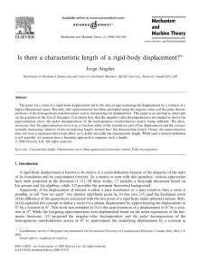 Is there a characteristic length of a rigid body displacement_2006