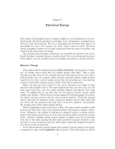 chapter5 Electrical Energy