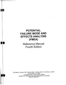 FMEA 4th edition
